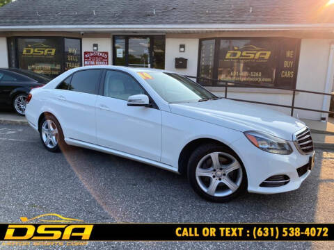 2014 Mercedes-Benz E-Class for sale at DSA Motor Sports Corp in Commack NY