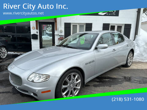 2008 Maserati Quattroporte for sale at River City Auto Inc. in Fergus Falls MN
