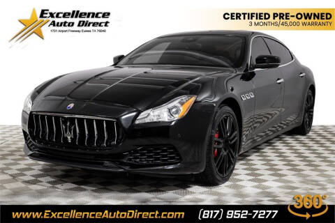 2017 Maserati Quattroporte for sale at Excellence Auto Direct in Euless TX