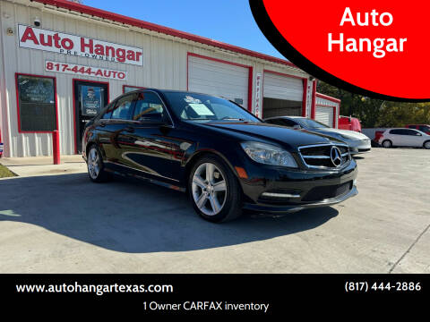 2011 Mercedes-Benz C-Class for sale at Auto Hangar in Azle TX