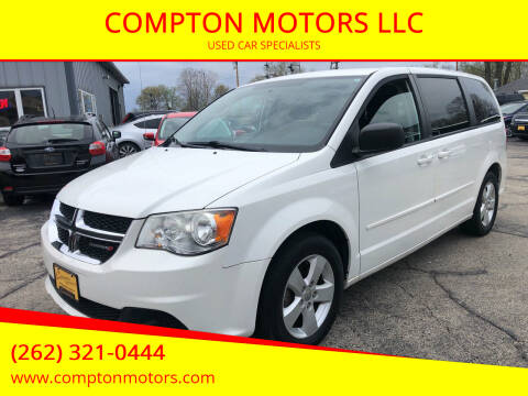 2013 Dodge Grand Caravan for sale at COMPTON MOTORS LLC in Sturtevant WI