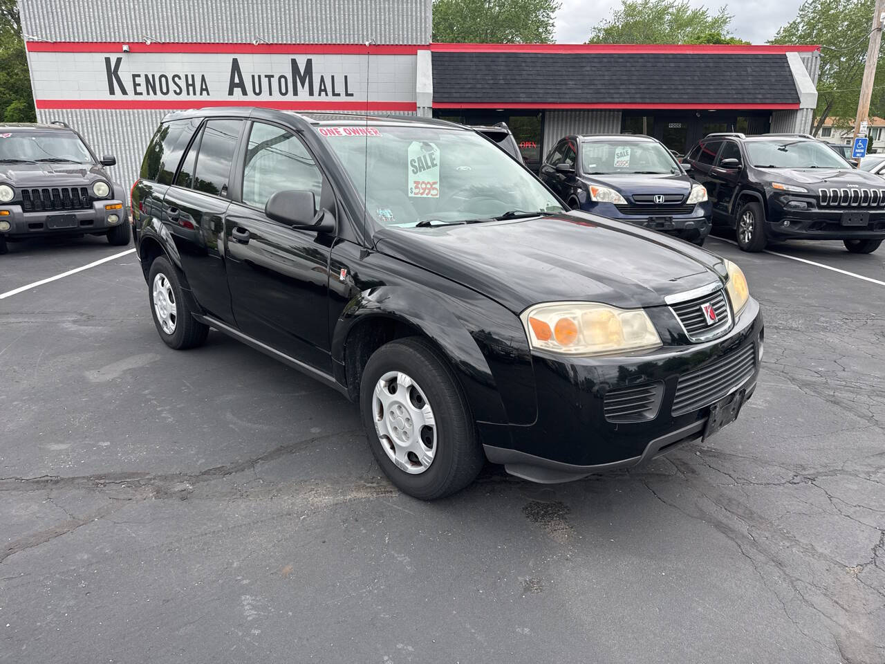 Black 2006 Saturn Vue Base 4dr SUV w/Automatic 1