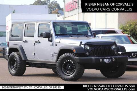 2017 Jeep Wrangler Unlimited for sale at Kiefer Nissan Budget Lot in Albany OR