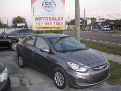 2014 Hyundai Accent for sale at CC MOTORS CLEARWATER LLC in Clearwater FL