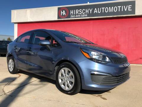 2016 Kia Rio for sale at Hirschy Automotive in Fort Wayne IN