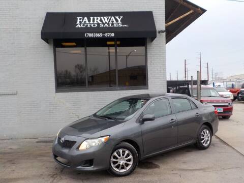 2010 Toyota Corolla for sale at FAIRWAY AUTO SALES, INC. in Melrose Park IL