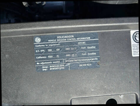 2011 Volkswagen CC Sport PZEV