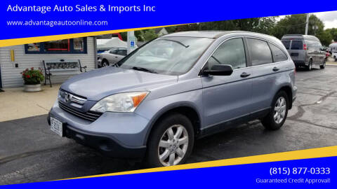 2009 Honda CR-V for sale at Advantage Auto Sales & Imports Inc in Loves Park IL