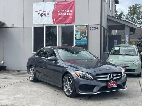 2015 Mercedes-Benz C-Class for sale at Apex Motors Tacoma in Tacoma WA