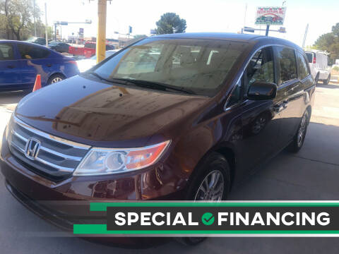 2012 Honda Odyssey for sale at Fiesta Motors Inc in Las Cruces NM