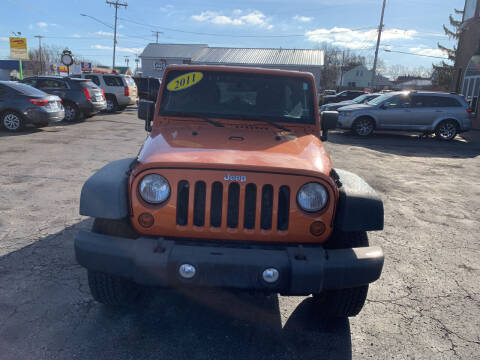 2011 Jeep Wrangler Unlimited for sale at L.A. Automotive Sales in Lackawanna NY