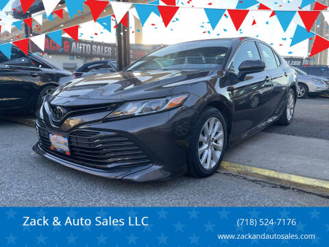 2019 Toyota Camry for sale at Zack & Auto Sales LLC in Staten Island NY