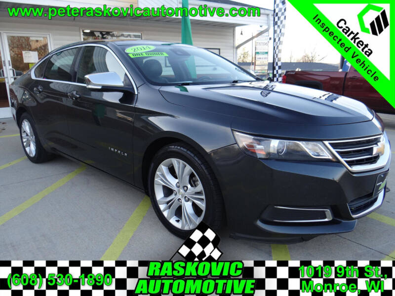 2014 Chevrolet Impala for sale at RASKOVIC AUTOMOTIVE GROUP in Monroe WI