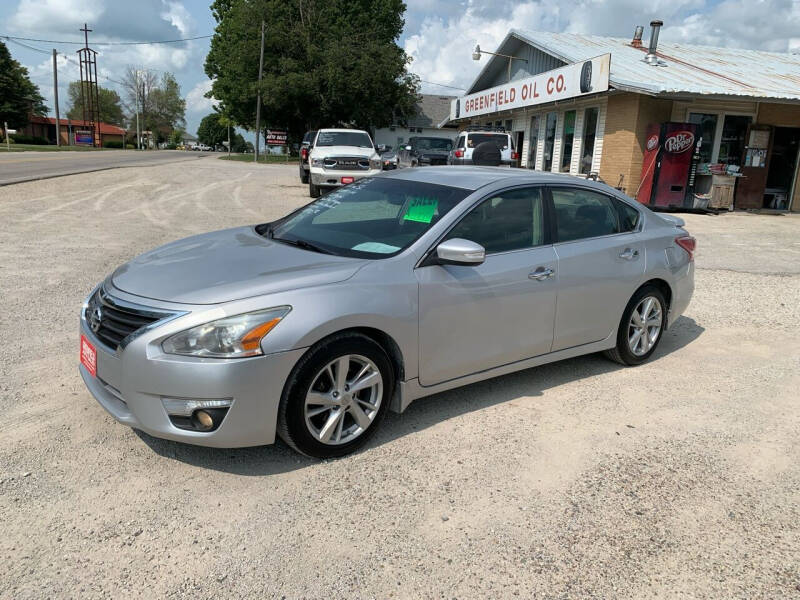 2013 Nissan Altima for sale at GREENFIELD AUTO SALES in Greenfield IA