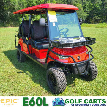 2023 EPIC E60L for sale at Wheelmart - Golf Carts in Leesville LA
