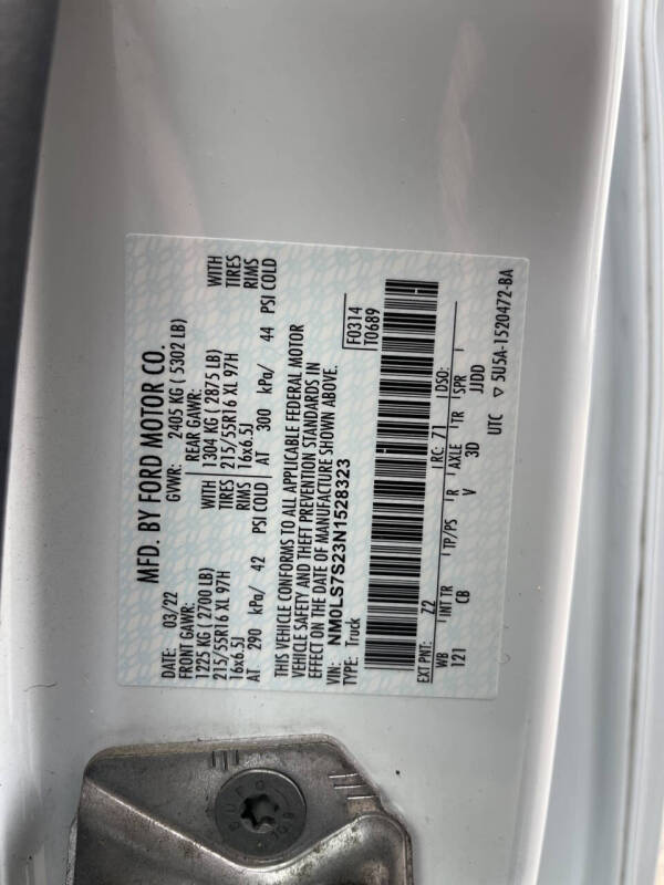 2022 Ford Transit Connect XL