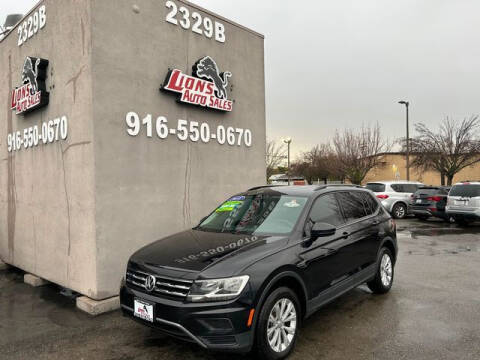 2018 Volkswagen Tiguan for sale at LIONS AUTO SALES in Sacramento CA