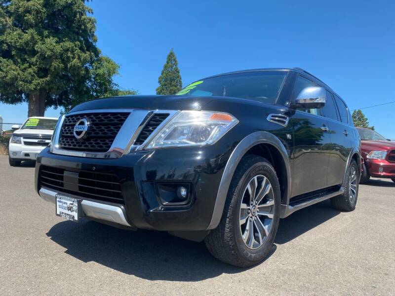 2017 Nissan Armada for sale at Pacific Auto LLC in Woodburn OR