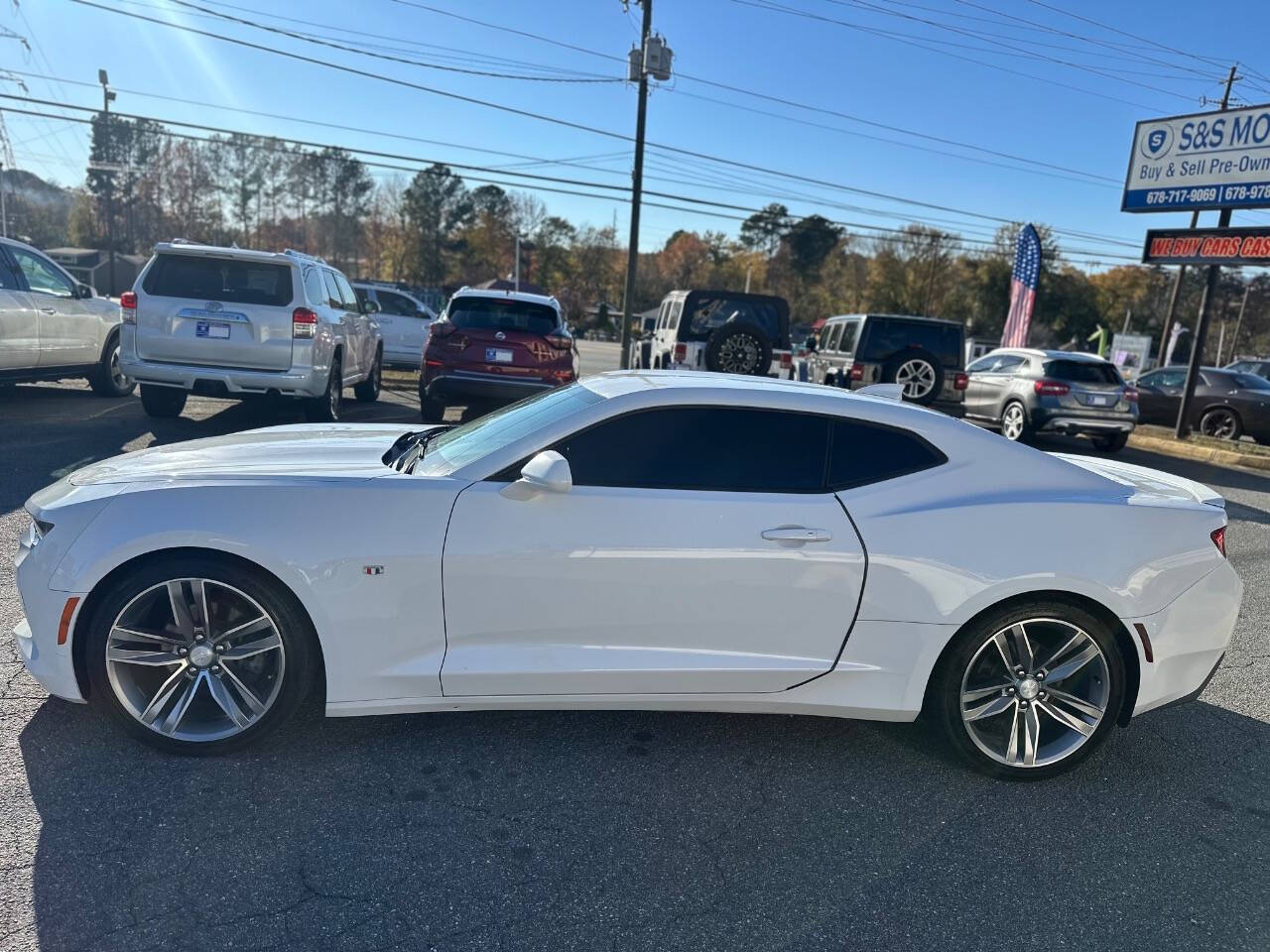 2017 Chevrolet Camaro for sale at S & S Motors in Marietta, GA