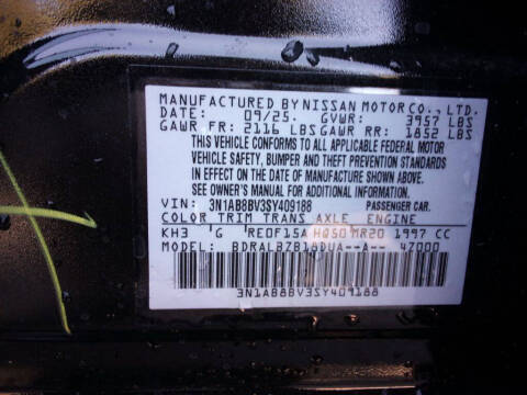 2025 Nissan Sentra S