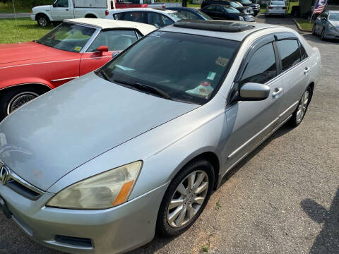 2006 Honda Accord for sale at L&M Auto Sales in Simpsonville SC