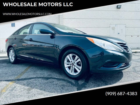 2013 Hyundai Sonata for sale at WHOLESALE MOTORS LLC in Riverside CA