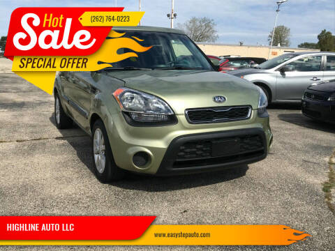 2012 Kia Soul for sale at HIGHLINE AUTO LLC in Kenosha WI