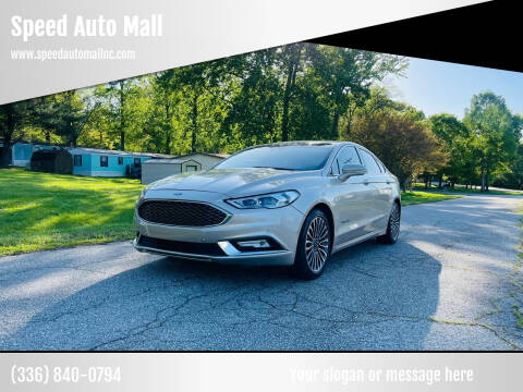 2017 Ford Fusion Hybrid for sale at Speed Auto Mall in Greensboro NC