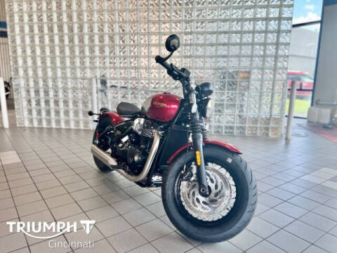 2022 Triumph Bonneville Bobber Black for sale at iAuto in Cincinnati OH