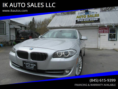 2011 BMW 5 Series for sale at IK AUTO SALES LLC in Goshen NY