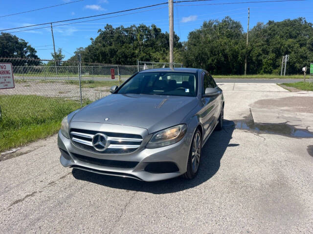 2015 Mercedes-Benz C-Class for sale at Hobgood Auto Sales in Land O Lakes, FL