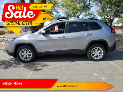 2014 Jeep Cherokee for sale at Matador Motors in Sacramento CA