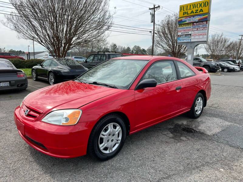 2001 Honda Civic for sale at 5 Star Auto in Indian Trail NC
