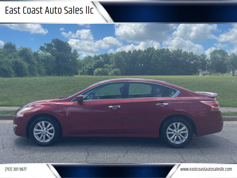 2014 Nissan Altima for sale at East Coast Auto Sales llc in Virginia Beach VA