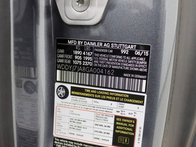 2016 Mercedes-Benz AMG GT S