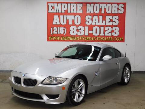 2007 BMW Z4 M for sale at EMPIRE MOTORS AUTO SALES in Langhorne PA