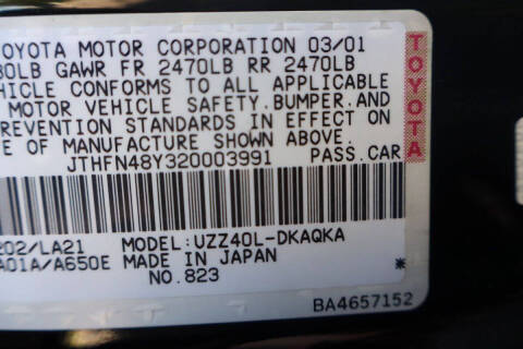 2002 Lexus SC 430