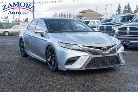 2018 Toyota Camry for sale at ZAMORA AUTO LLC in Salem OR