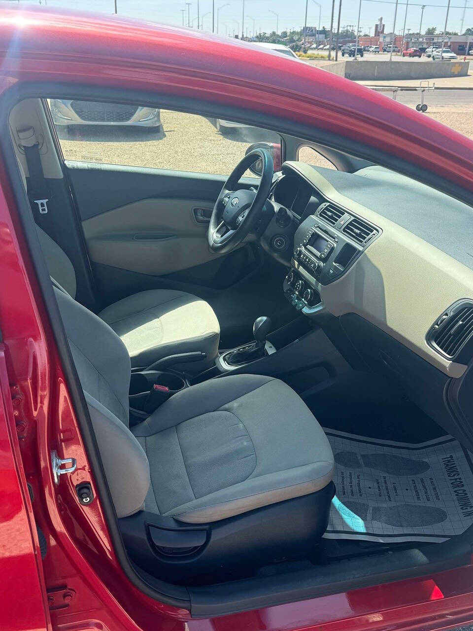 2014 Kia Rio for sale at LEAF AUTO SALE LLC in Lubbock, TX