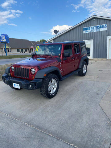 2011 Jeep Wrangler Unlimited for sale at Iowa Auto Sales in Storm Lake IA