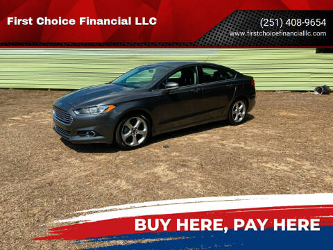 2016 Ford Fusion for sale at First Choice Financial LLC in Semmes AL
