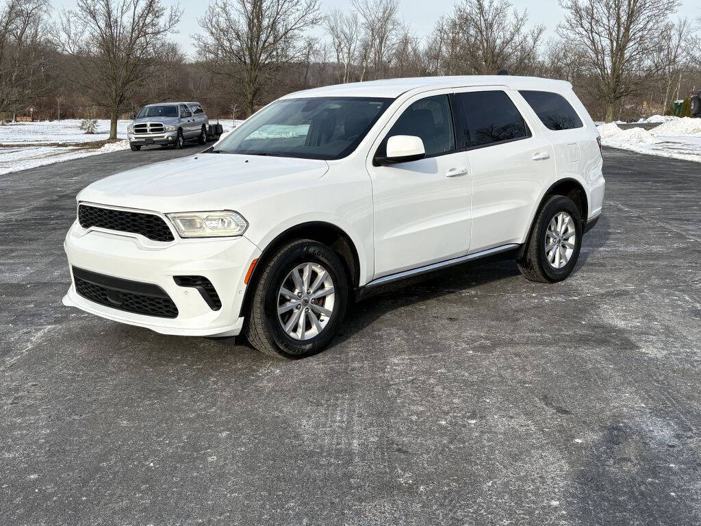 White 2021 Dodge Durango SXT AWD SXT 4dr SUV 1