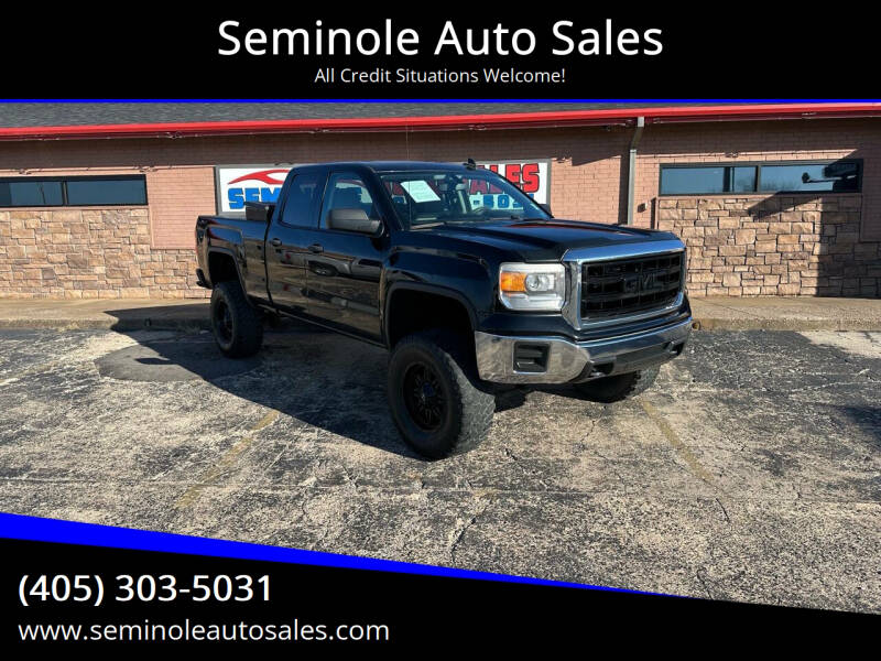 2015 GMC Sierra 1500 for sale at Seminole Auto Sales in Seminole OK