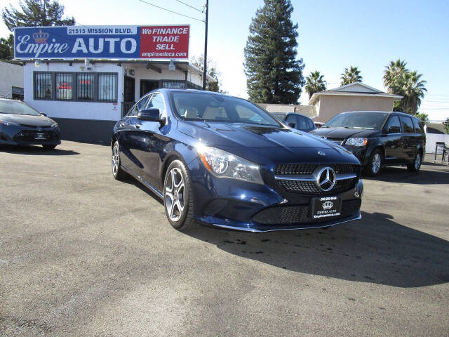 2018 Mercedes-Benz CLA for sale at Empire Auto Of Hayward in Hayward, CA