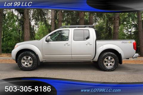 2013 Nissan Frontier for sale at LOT 99 LLC in Milwaukie OR