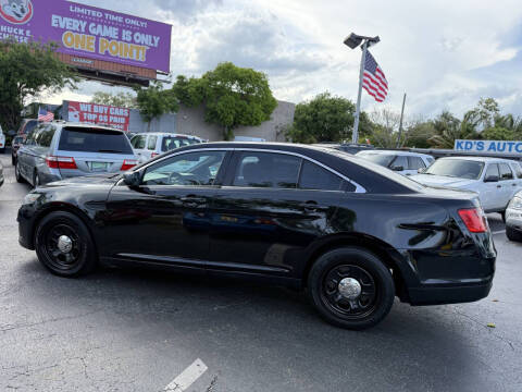 2013 Ford Taurus Police Interceptor