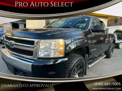 2008 Chevrolet Silverado 1500 for sale at Pro Auto Select in Fredericksburg VA