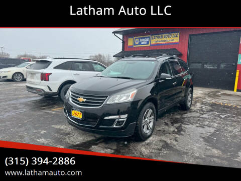 2017 Chevrolet Traverse for sale at Latham Auto LLC in Ogdensburg NY