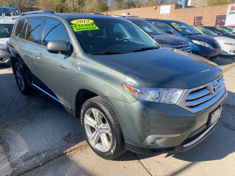 2012 Toyota Highlander for sale at 5 Stars Auto Service and Sales in Chicago IL