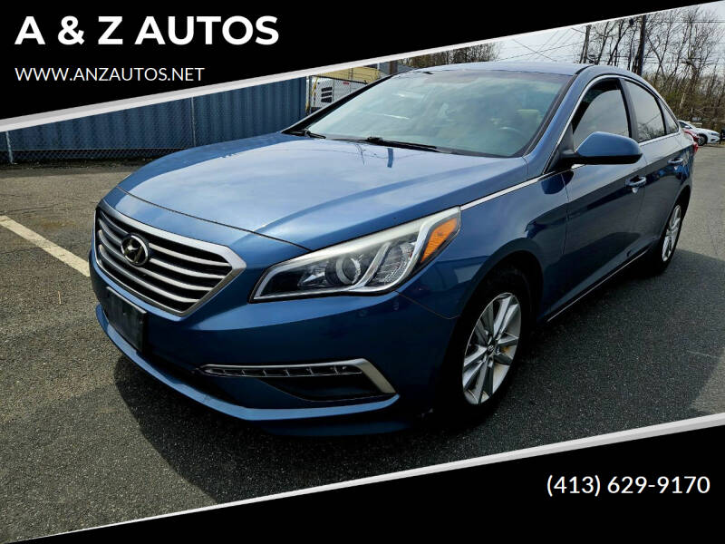 2015 Hyundai Sonata for sale at A & Z AUTOS in Westfield MA